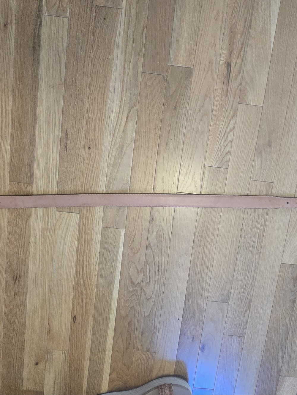 Black Leather Brighton Belt. 36 Inches Long.